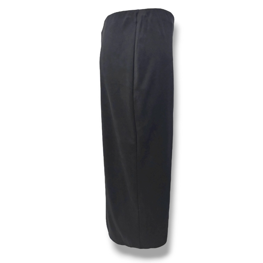 OPEN EDIT Black Side Ruched Skirt Size Small - Picture 3 of 9